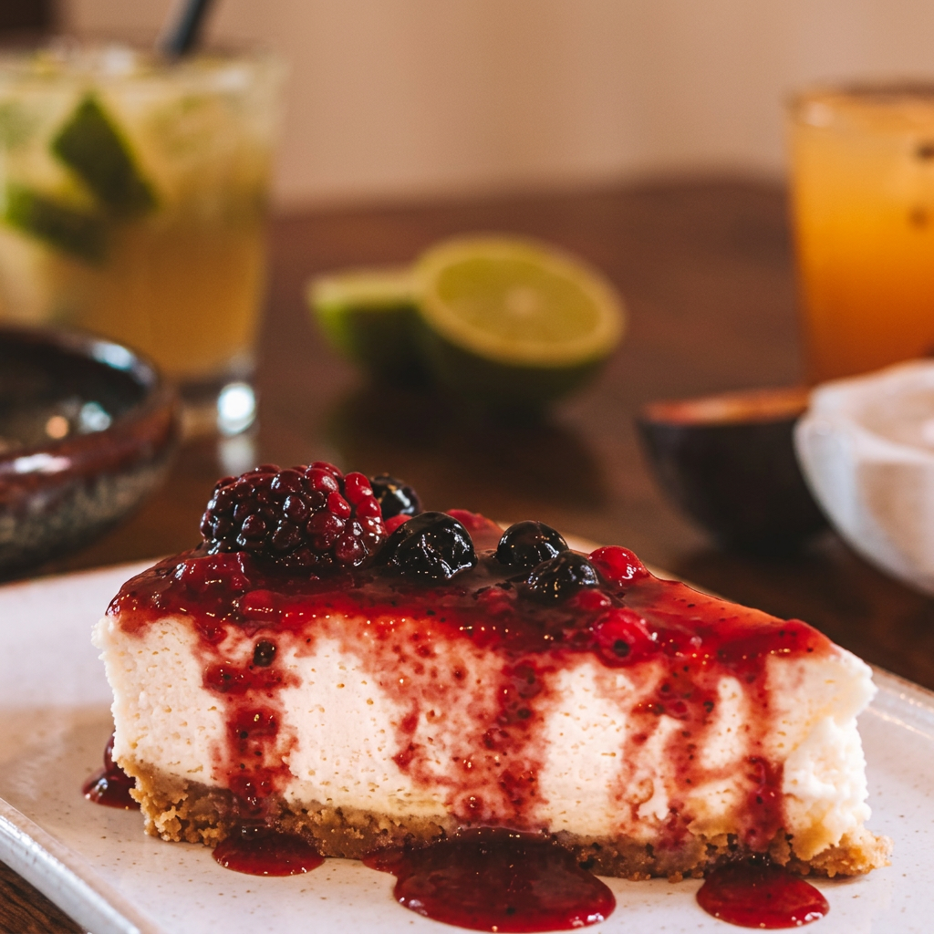 Cheesecake de frutos silvestres